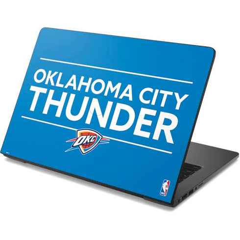 NBA Oklahoma City Thunder Standard - Blue Dell Chromebook Skin