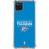 NBA Oklahoma City Thunder Standard - Blue Galaxy A12 Clear Case
