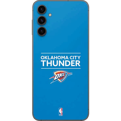 NBA Oklahoma City Thunder Standard - Blue Galaxy A14 5G Skin