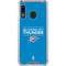 NBA Oklahoma City Thunder Standard - Blue Galaxy A30 Clear Case