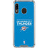 NBA Oklahoma City Thunder Standard - Blue Galaxy A30 Clear Case