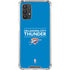 NBA Oklahoma City Thunder Standard - Blue Galaxy A32 5G Clear Case