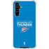 NBA Oklahoma City Thunder Standard - Blue Galaxy A54 5G Clear Case
