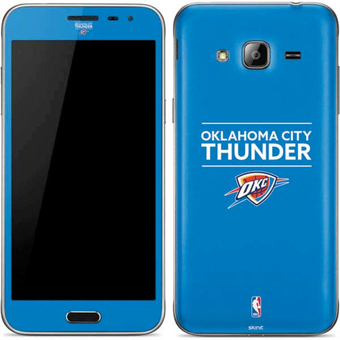 NBA Oklahoma City Thunder Standard - Blue Galaxy J3 Skin