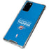 NBA Oklahoma City Thunder Standard - Blue Galaxy Note20 5G Clear Case