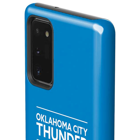 NBA Oklahoma City Thunder Standard - Blue Galaxy Note20 5G Pro Case
