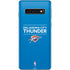 NBA Oklahoma City Thunder Standard - Blue Galaxy S10 Skin