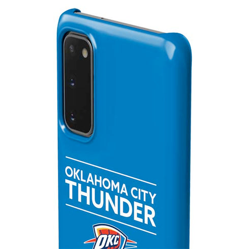 NBA Oklahoma City Thunder Standard - Blue Galaxy S20 Lite Case