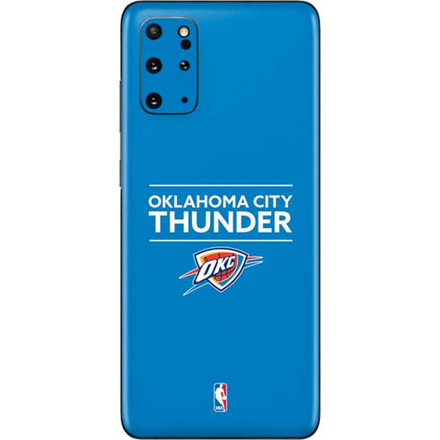 NBA Oklahoma City Thunder Standard - Blue Galaxy S20 Plus Skin