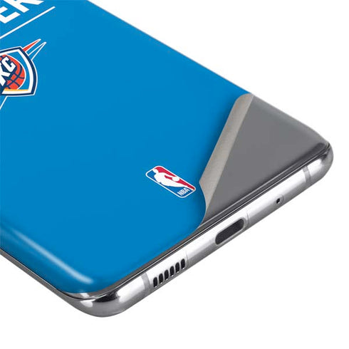 NBA Oklahoma City Thunder Standard - Blue Galaxy S20 Plus Skin