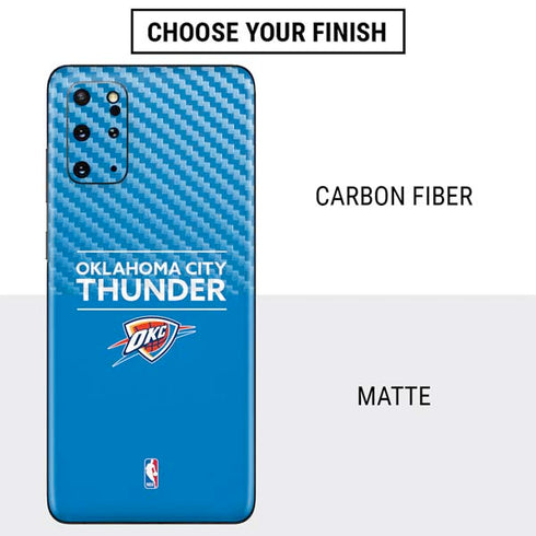 NBA Oklahoma City Thunder Standard - Blue Galaxy S20 Plus Skin