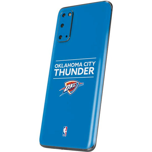 NBA Oklahoma City Thunder Standard - Blue Galaxy S20 Skin