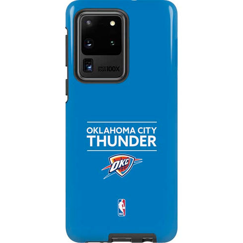 NBA Oklahoma City Thunder Standard - Blue Galaxy S20 Ultra 5G Pro Case