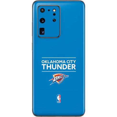 NBA Oklahoma City Thunder Standard - Blue Galaxy S20 Ultra 5G Skin