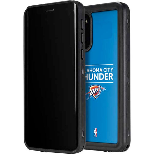 NBA Oklahoma City Thunder Standard - Blue Galaxy S20 Waterproof Case