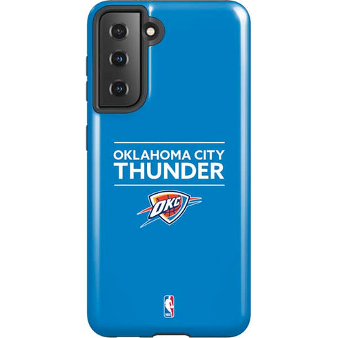 NBA Oklahoma City Thunder Standard - Blue Galaxy S21 5G Pro Case