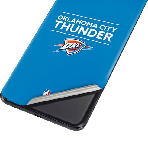 NBA Oklahoma City Thunder Standard - Blue Galaxy S21 5G Skin