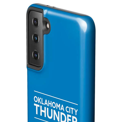 NBA Oklahoma City Thunder Standard - Blue Galaxy S21 FE Pro Case