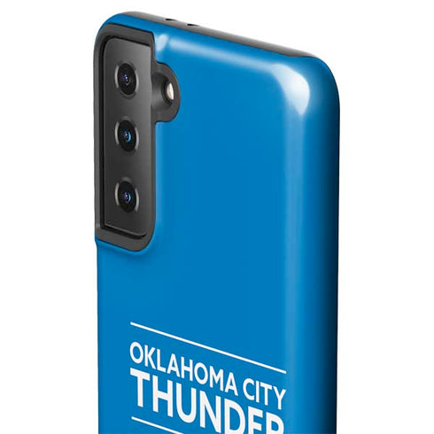 NBA Oklahoma City Thunder Standard - Blue Galaxy S21 Plus 5G Pro Case
