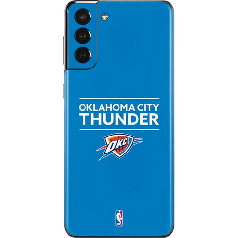 NBA Oklahoma City Thunder Standard - Blue Galaxy S21 Plus 5G Skin