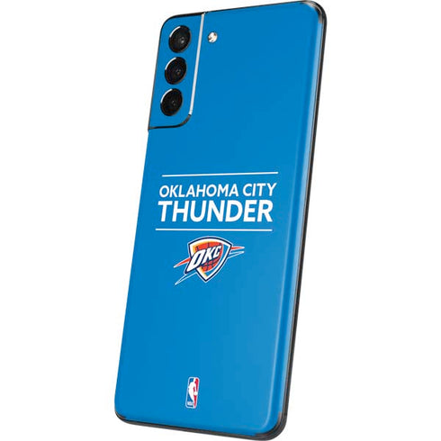 NBA Oklahoma City Thunder Standard - Blue Galaxy S21 Plus 5G Skin