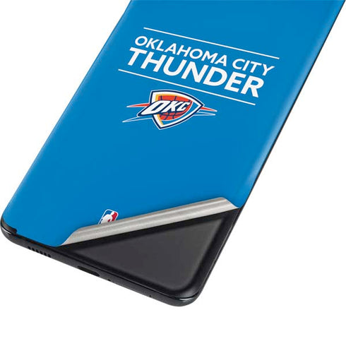NBA Oklahoma City Thunder Standard - Blue Galaxy S21 Ultra 5G Skin
