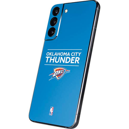 NBA Oklahoma City Thunder Standard - Blue Galaxy S22 Plus Skin
