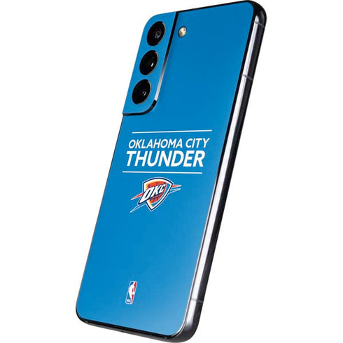 NBA Oklahoma City Thunder Standard - Blue Galaxy S22 Skin