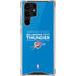 NBA Oklahoma City Thunder Standard - Blue Galaxy S22 Ultra Clear Case