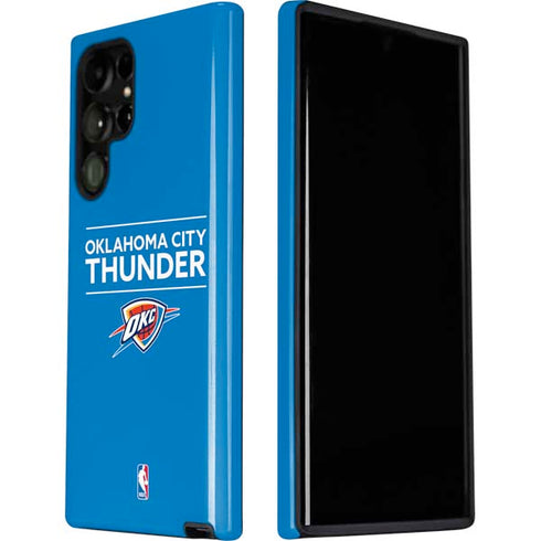 NBA Oklahoma City Thunder Standard - Blue Galaxy S22 Ultra Pro Case