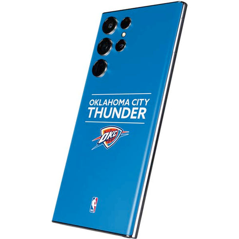 NBA Oklahoma City Thunder Standard - Blue Galaxy S22 Ultra Skin