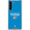 NBA Oklahoma City Thunder Standard - Blue Galaxy S23 Plus Clear Case
