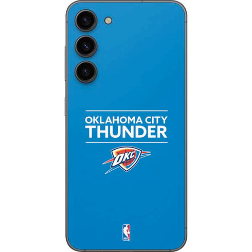 NBA Oklahoma City Thunder Standard - Blue Galaxy S23 Plus Skin
