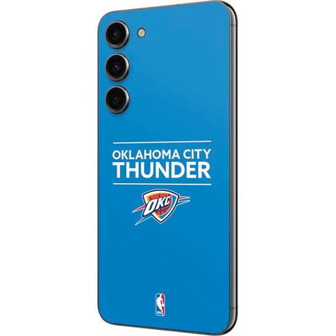 NBA Oklahoma City Thunder Standard - Blue Galaxy S23 Plus Skin