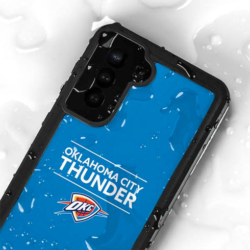 NBA Oklahoma City Thunder Standard - Blue Galaxy S23 Plus Waterproof Case
