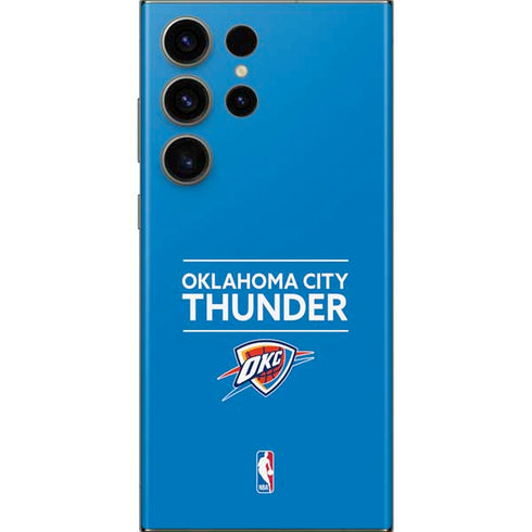 NBA Oklahoma City Thunder Standard - Blue Galaxy S23 Ultra Skin
