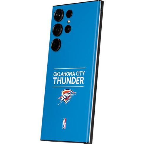 NBA Oklahoma City Thunder Standard - Blue Galaxy S23 Ultra Skin