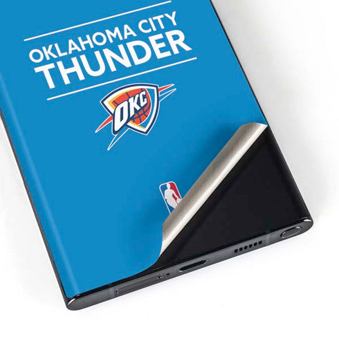NBA Oklahoma City Thunder Standard - Blue Galaxy S23 Ultra Skin