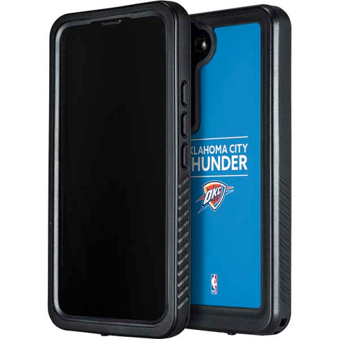 NBA Oklahoma City Thunder Standard - Blue Galaxy S23 Waterproof Case