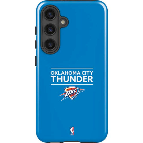 NBA Oklahoma City Thunder Standard - Blue Galaxy S24 Impact Case
