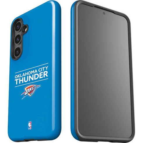 NBA Oklahoma City Thunder Standard - Blue Galaxy S24 Impact Case