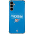 NBA Oklahoma City Thunder Standard - Blue Galaxy S24 Plus Clear Case