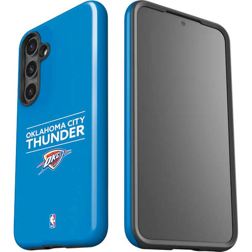 NBA Oklahoma City Thunder Standard - Blue Galaxy S24 Plus Impact Case