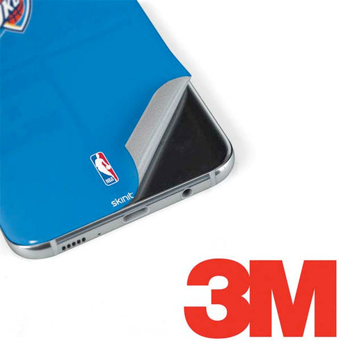 NBA Oklahoma City Thunder Standard - Blue Galaxy S8 Plus Skin