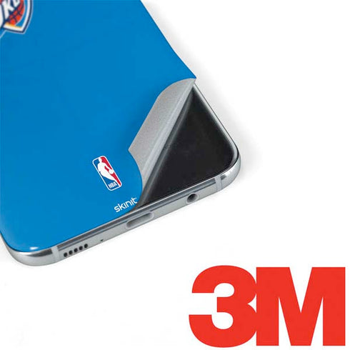 NBA Oklahoma City Thunder Standard - Blue Galaxy S8 Skin