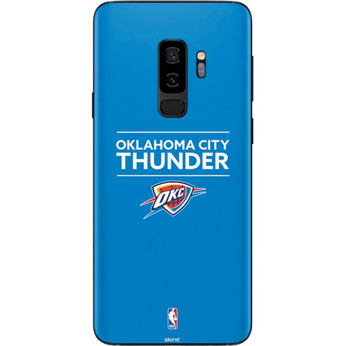 NBA Oklahoma City Thunder Standard - Blue Galaxy S9 Plus Skin