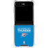 NBA Oklahoma City Thunder Standard - Blue Galaxy Z Flip5 5G Clear Case