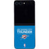 NBA Oklahoma City Thunder Standard - Blue Galaxy Z Flip5 5G Skin