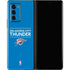 NBA Oklahoma City Thunder Standard - Blue Galaxy Z Fold2 5G Skin