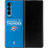 NBA Oklahoma City Thunder Standard - Blue Galaxy Z Fold3 5G Skin